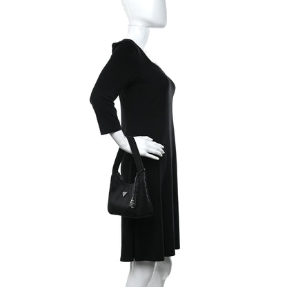Prada Tessuto Nylon Mini Re-Edition 2000 Bag Black 2 of 10