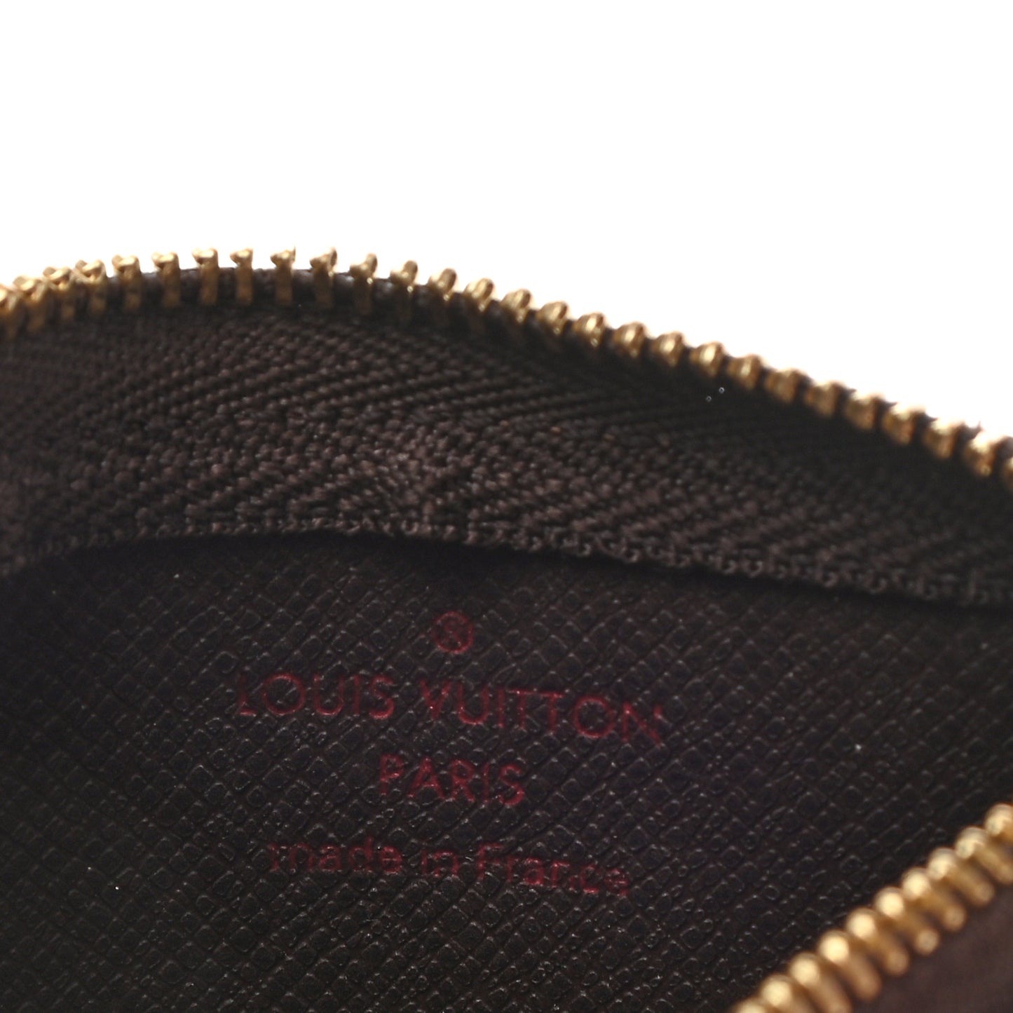 Damier Ebene Key Pouch