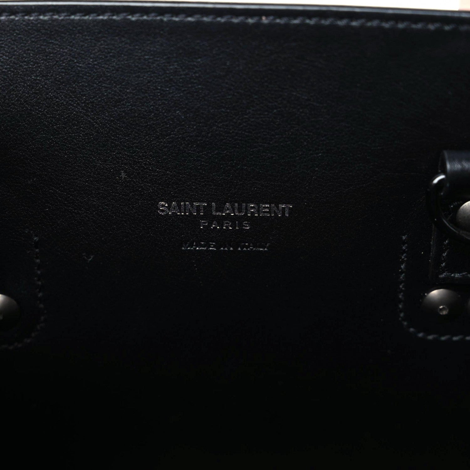 Saint Laurent Smooth Calfskin Baby Sac De Jour Pale Pink 10 of 10