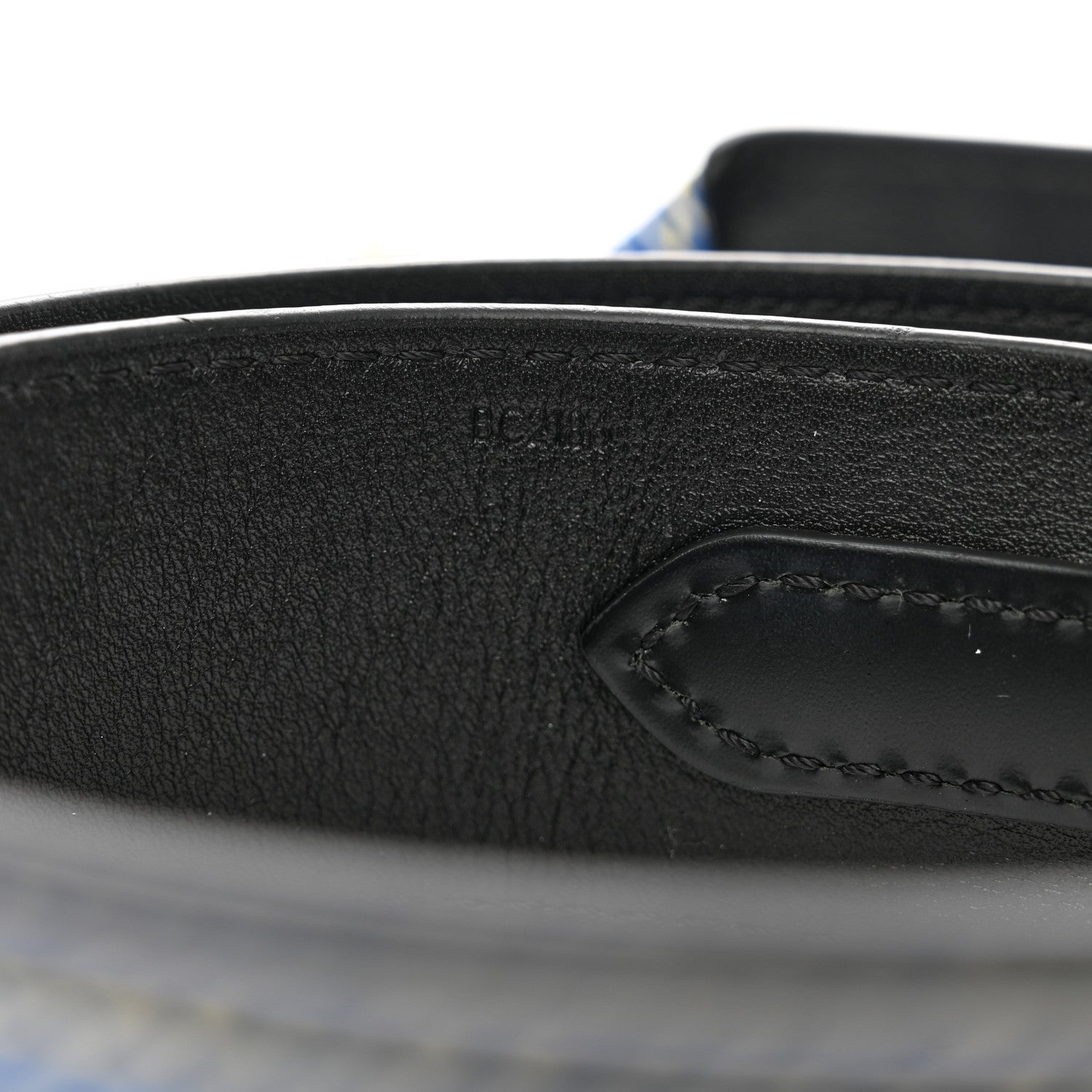 Louis Vuitton Epi Bandouliere Shoulder Strap Denim Light 3 of 4