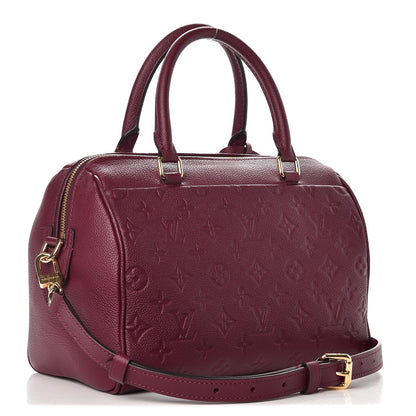 Louis Vuitton Empreinte Speedy Bandouliere 25 NM Raisin 3 of 7