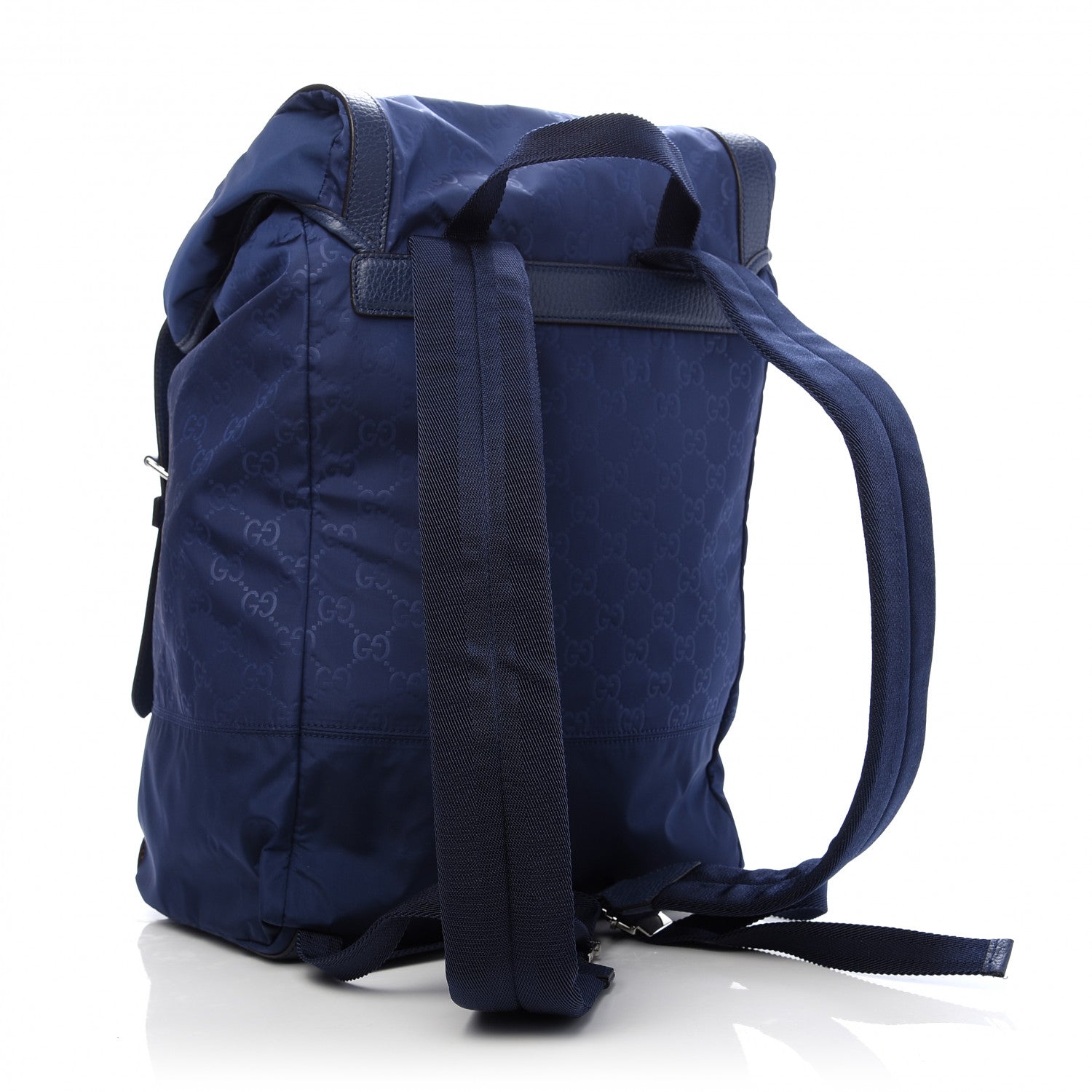 Gucci Nylon Monogram Medium Light Double Buckle Backpack Tide 2 of 10