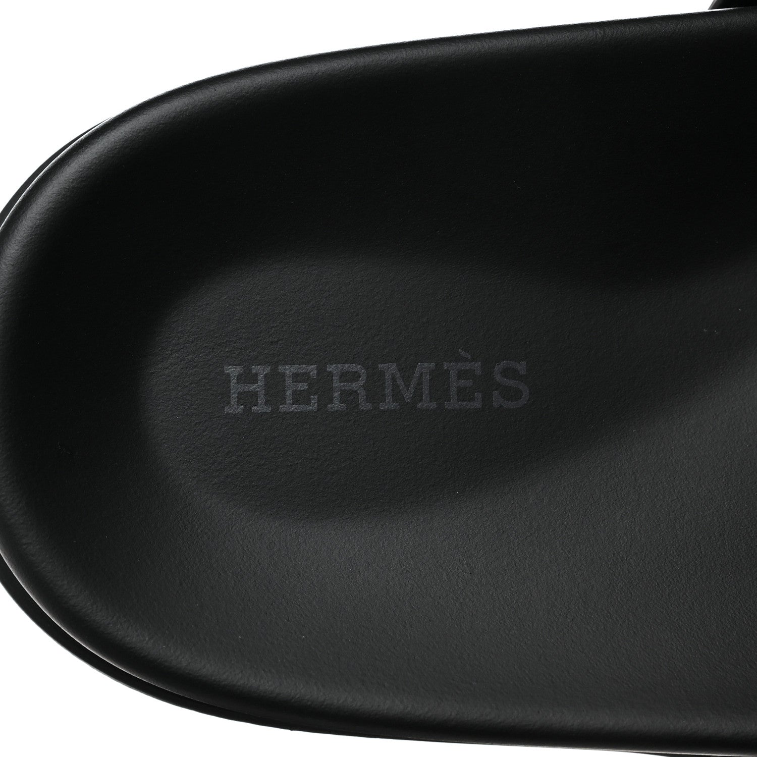 Hermes Calfskin Mens Chypre Sandals 42 Black 7 of 8