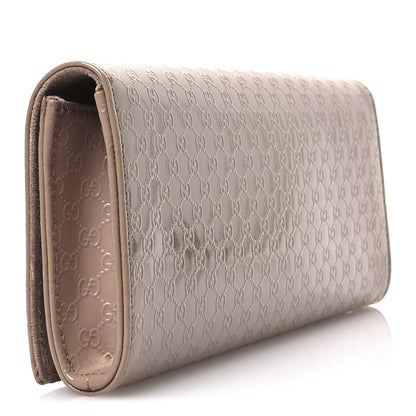 Gucci Patent Microguccissima Small Broadway Clutch Dark Cipria 3 of 7