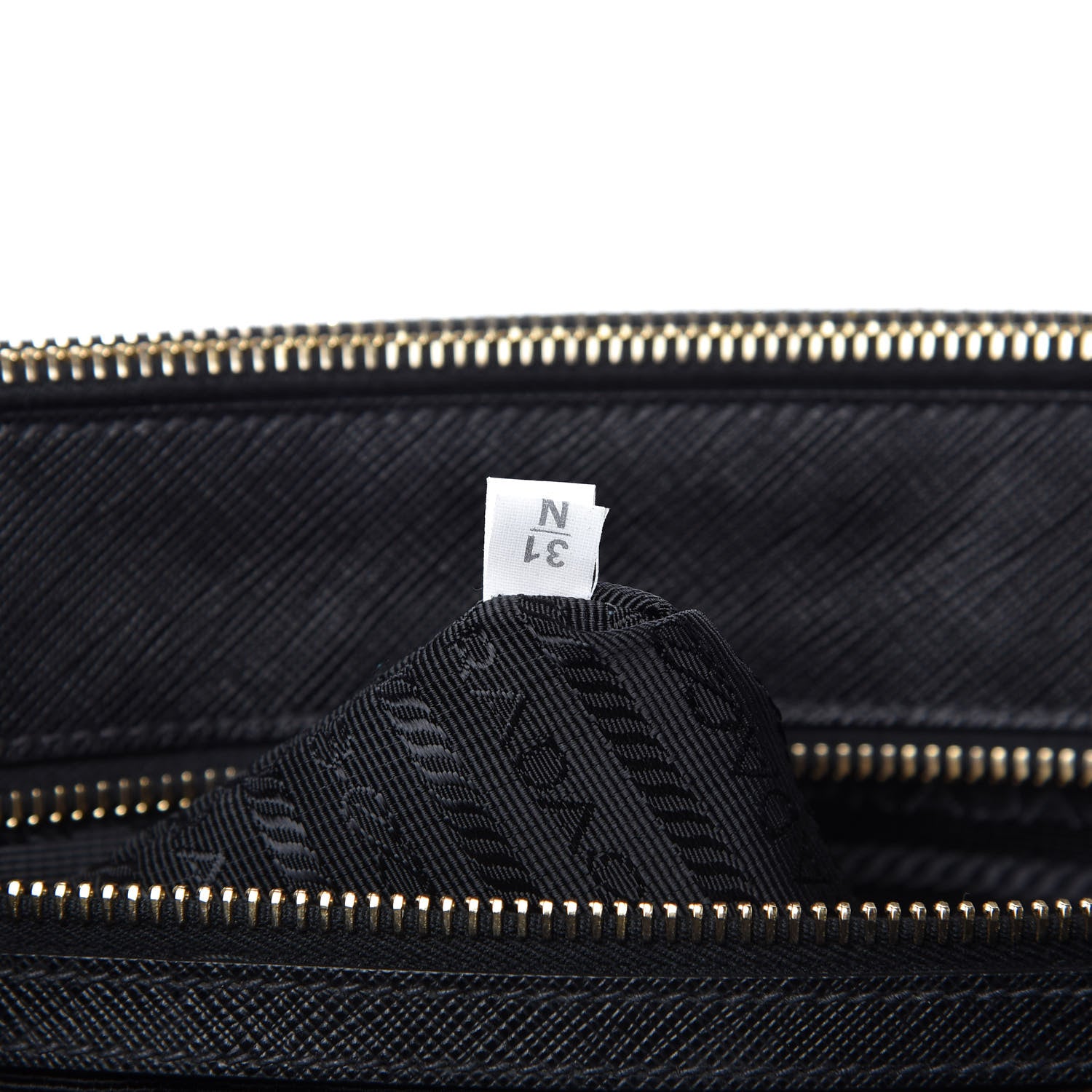 Prada Saffiano Lux Extra Large Galleria Double Zip Tote Black 9 of 10
