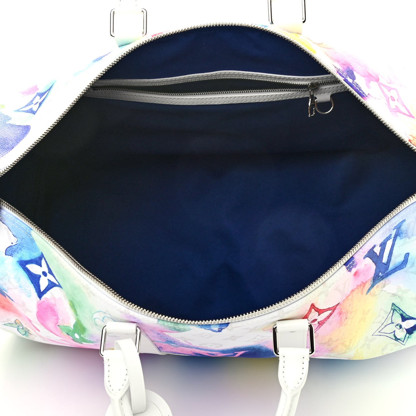 Monogram Watercolor Keepall Bandouliere 50 Multicolor