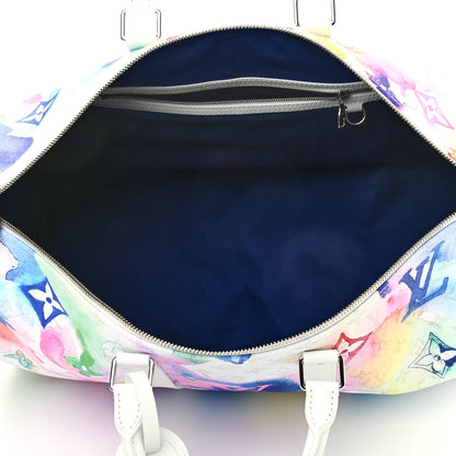 Louis Vuitton Monogram Watercolor Keepall Bandouliere 50 Multicolor 4 of 5