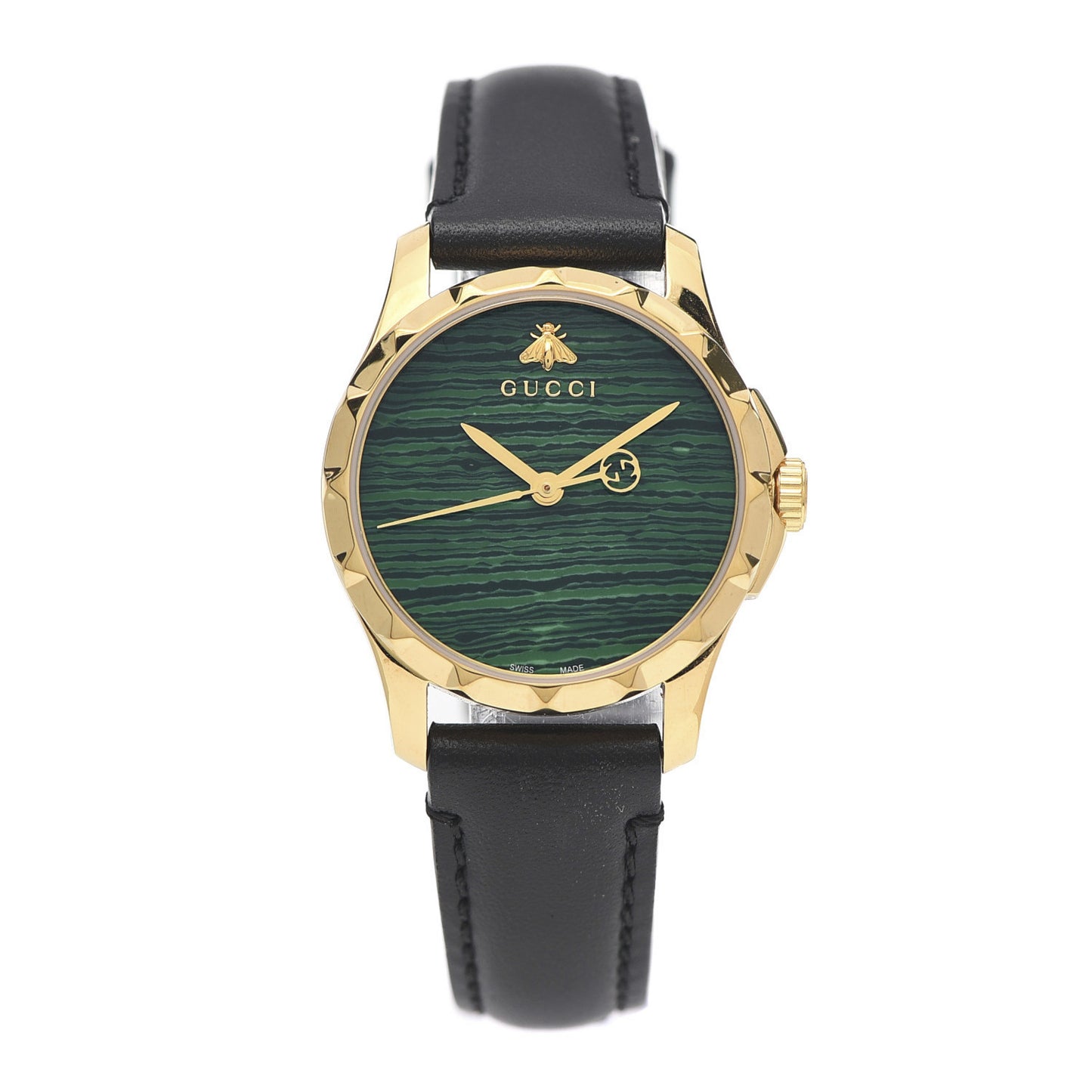 Stainless Steel Calfskin 28mm G-Timeless Quartz Watch Green