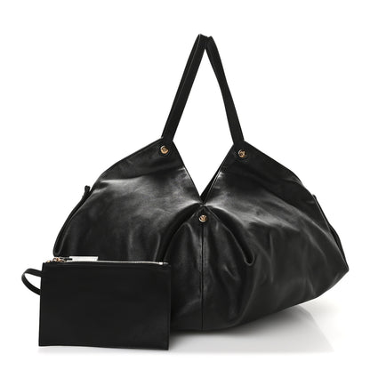 Versace Nappa Large Protea Shoulder Bag Black 2 of 11