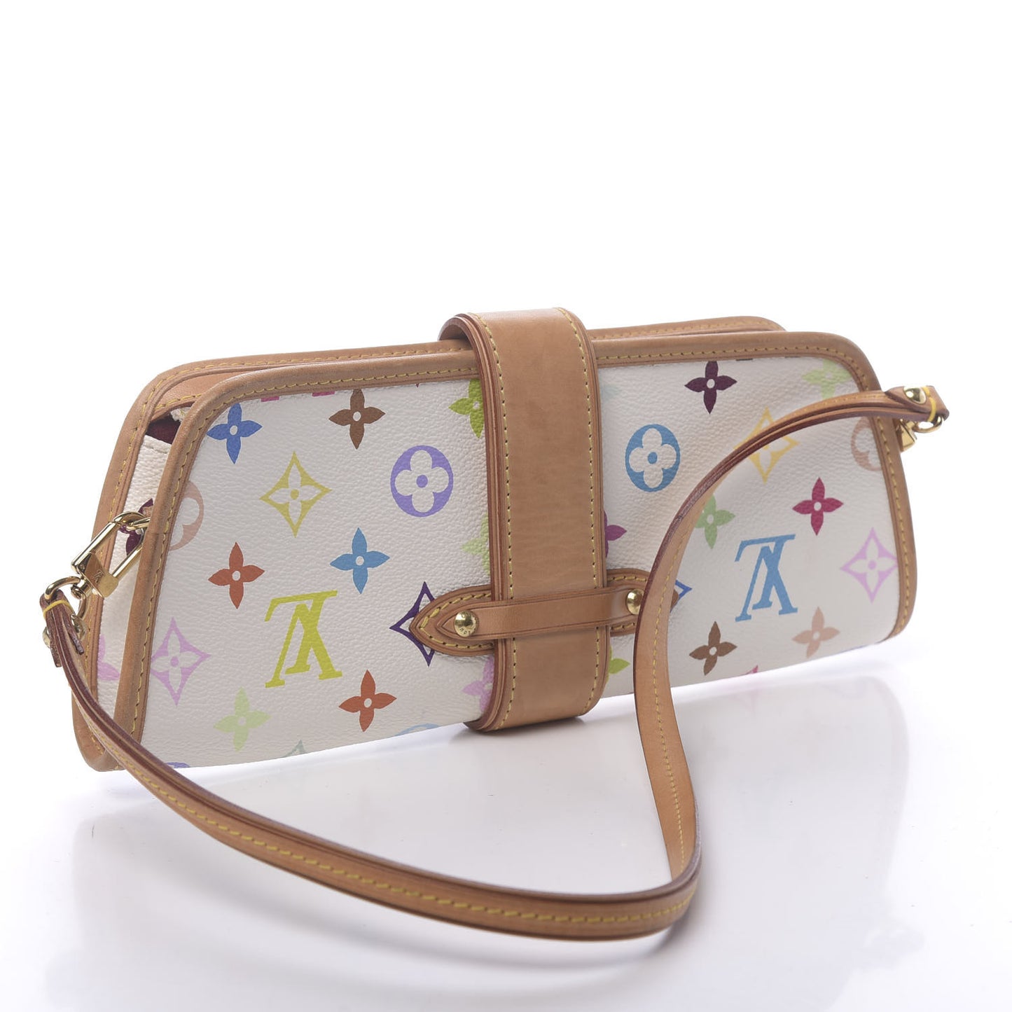 Monogram Multicolor Shirley White