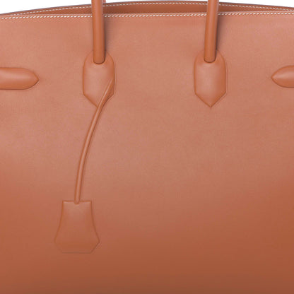 Hermes Swift Birkin Shadow 35 Gold 10 of 12