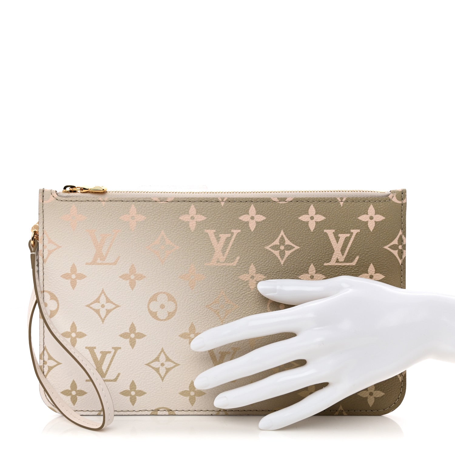 Louis Vuitton Monogram Spring In The City Neverfull MM GM Pochette Sunset Kaki 2 of 6