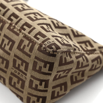 Fendi Zucchino Pochette Dark Brown 9 of 9