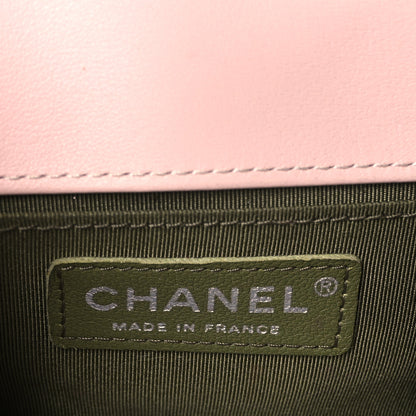 Chanel Lambskin Quilted Small Boy Flap Light Pink 5 of 12