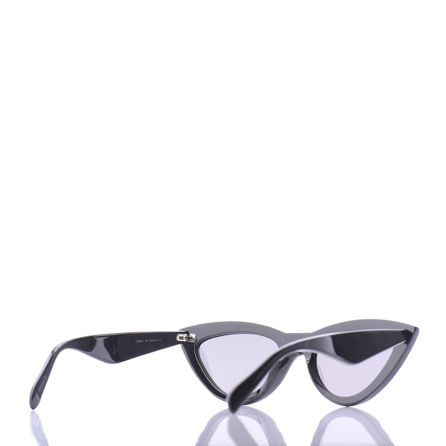 Celine Cat Eye Sunglasses CL4019IN Black 4 of 9