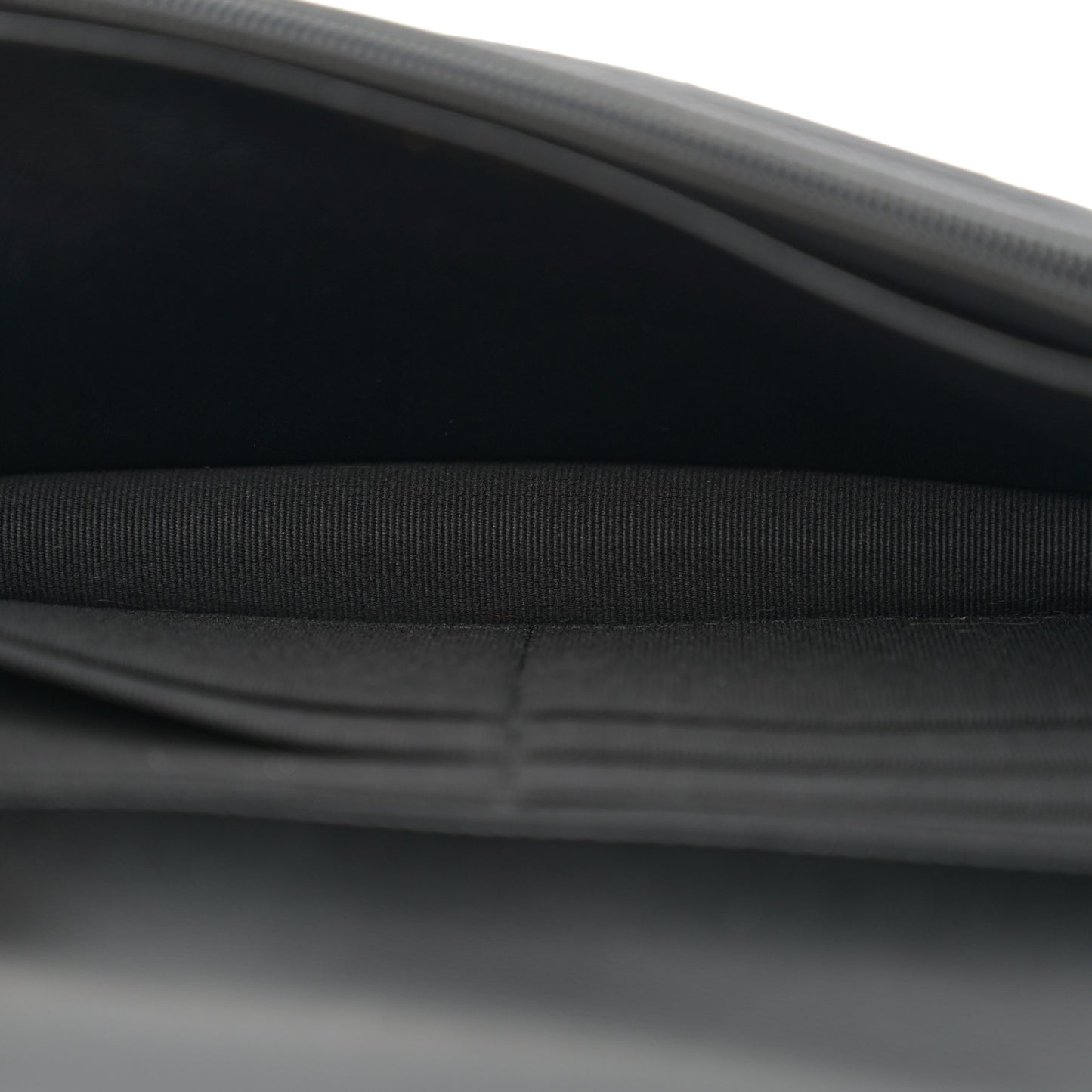 Lambskin Quilted Trendy CC Wallet On Chain WOC Black