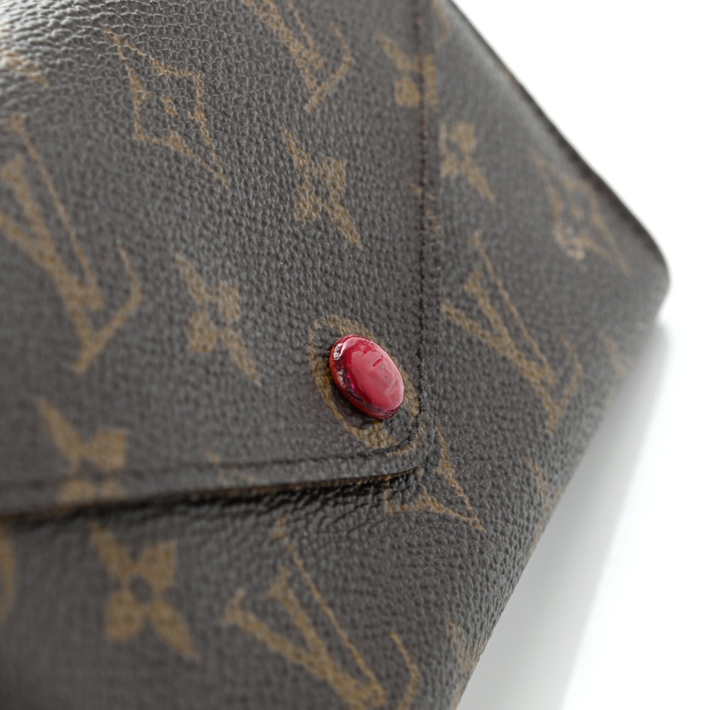 Monogram Josephine Wallet Red