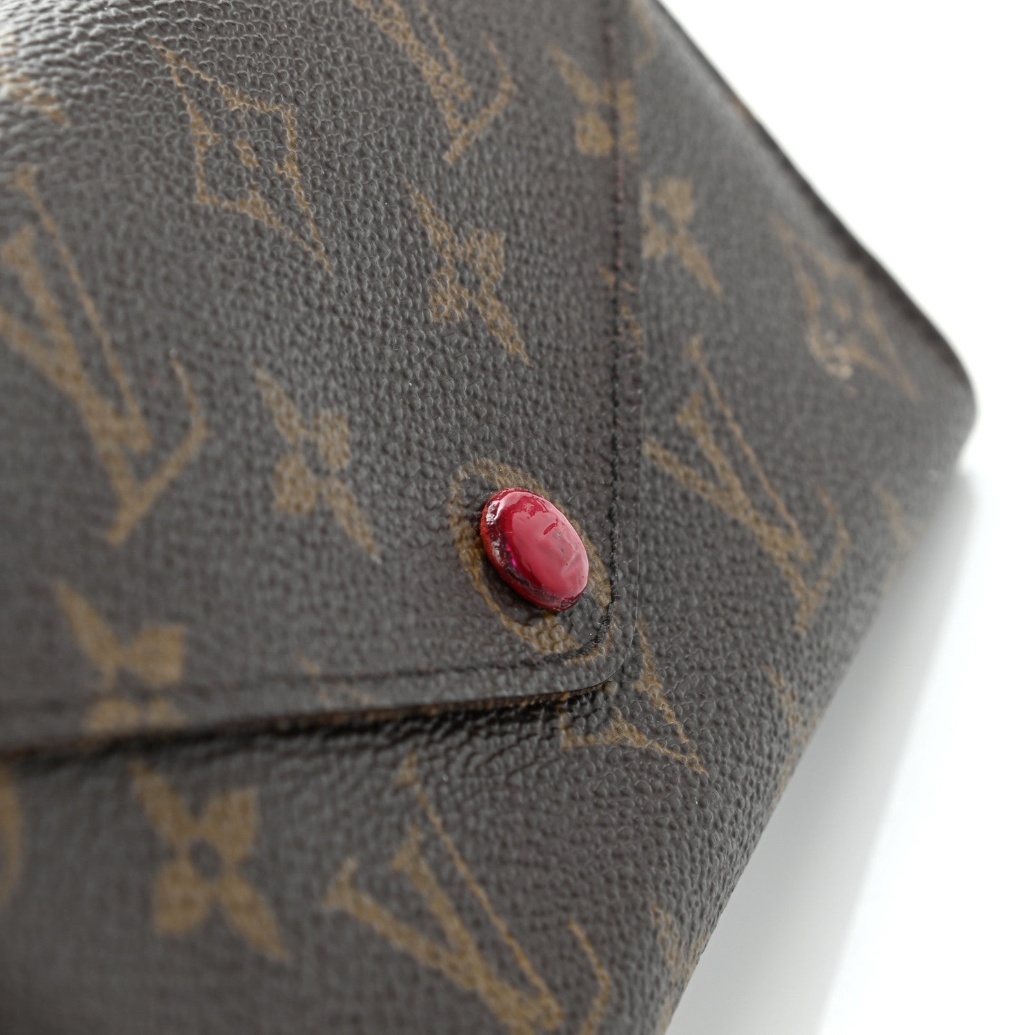 Louis Vuitton Monogram Josephine Wallet Red 12 of 18
