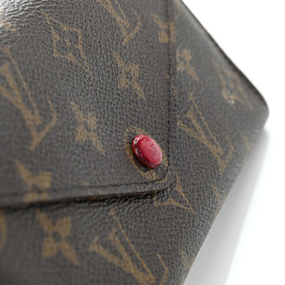 Louis Vuitton Monogram Josephine Wallet Red 12 of 18
