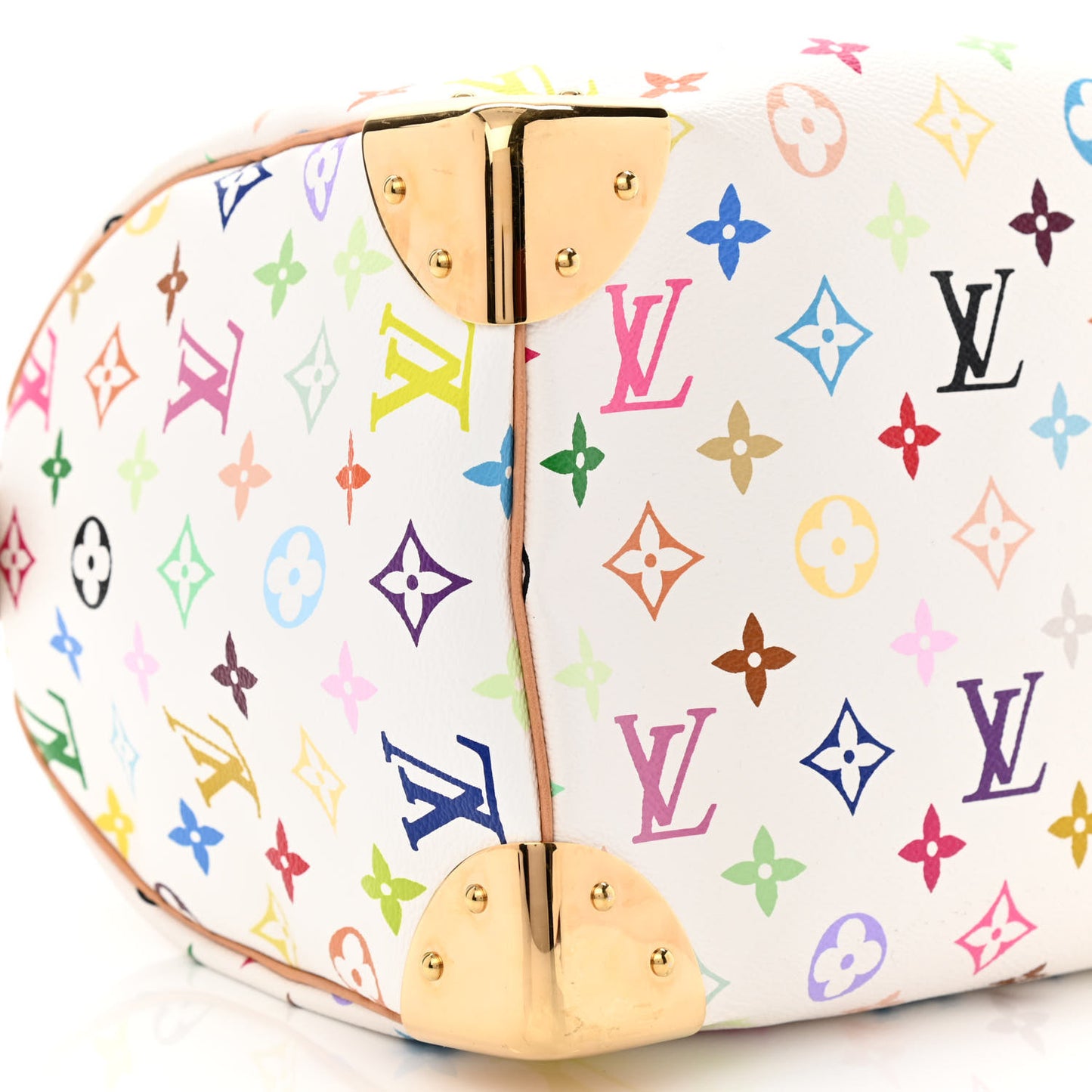 Monogram Multicolor Speedy 30 White