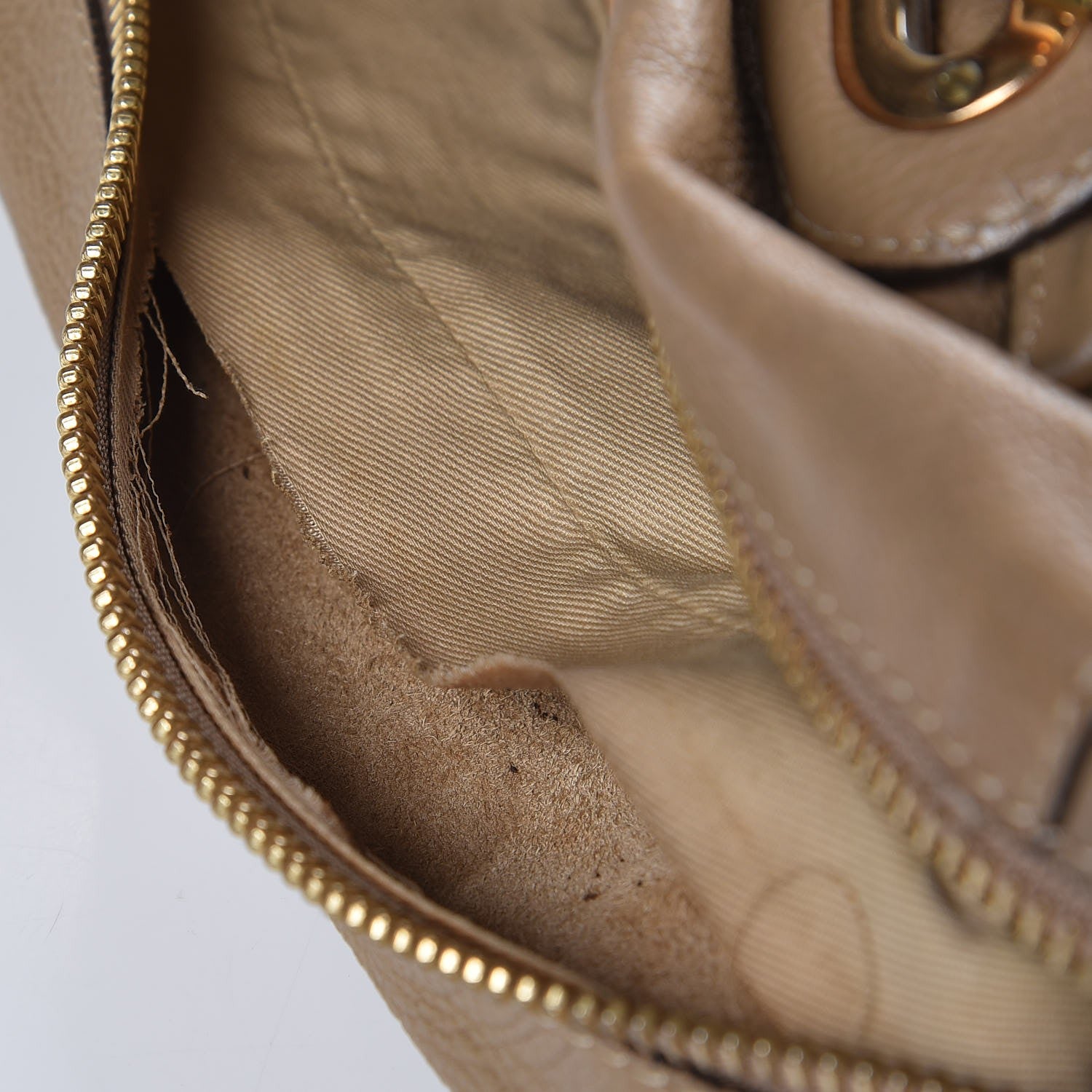 Chloe Calfskin Large Paraty Barbour Khaki 11 of 11