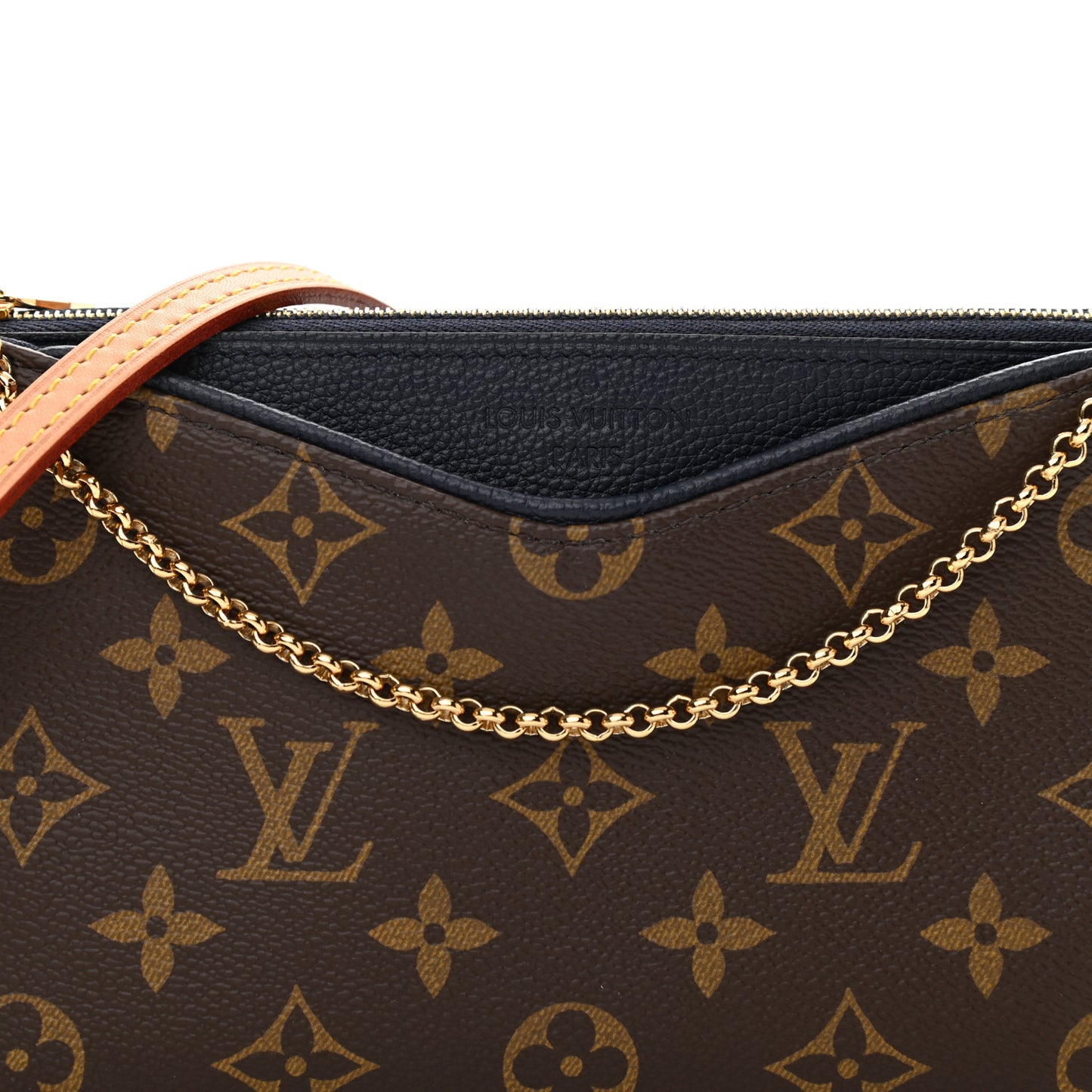 Monogram Pallas Clutch Blue Marine