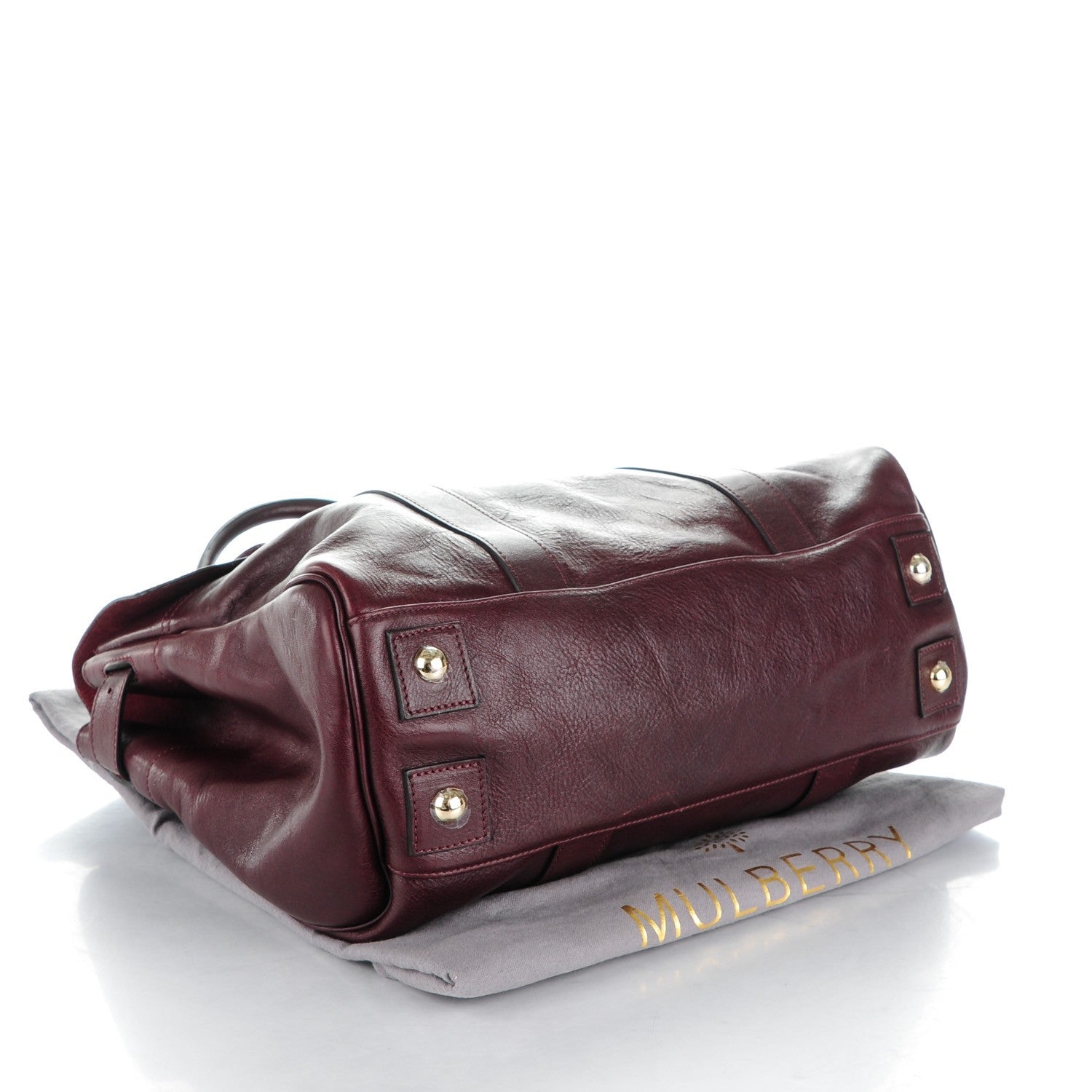 Mulberry Natural Leather Bayswater Oxblood 4 of 9
