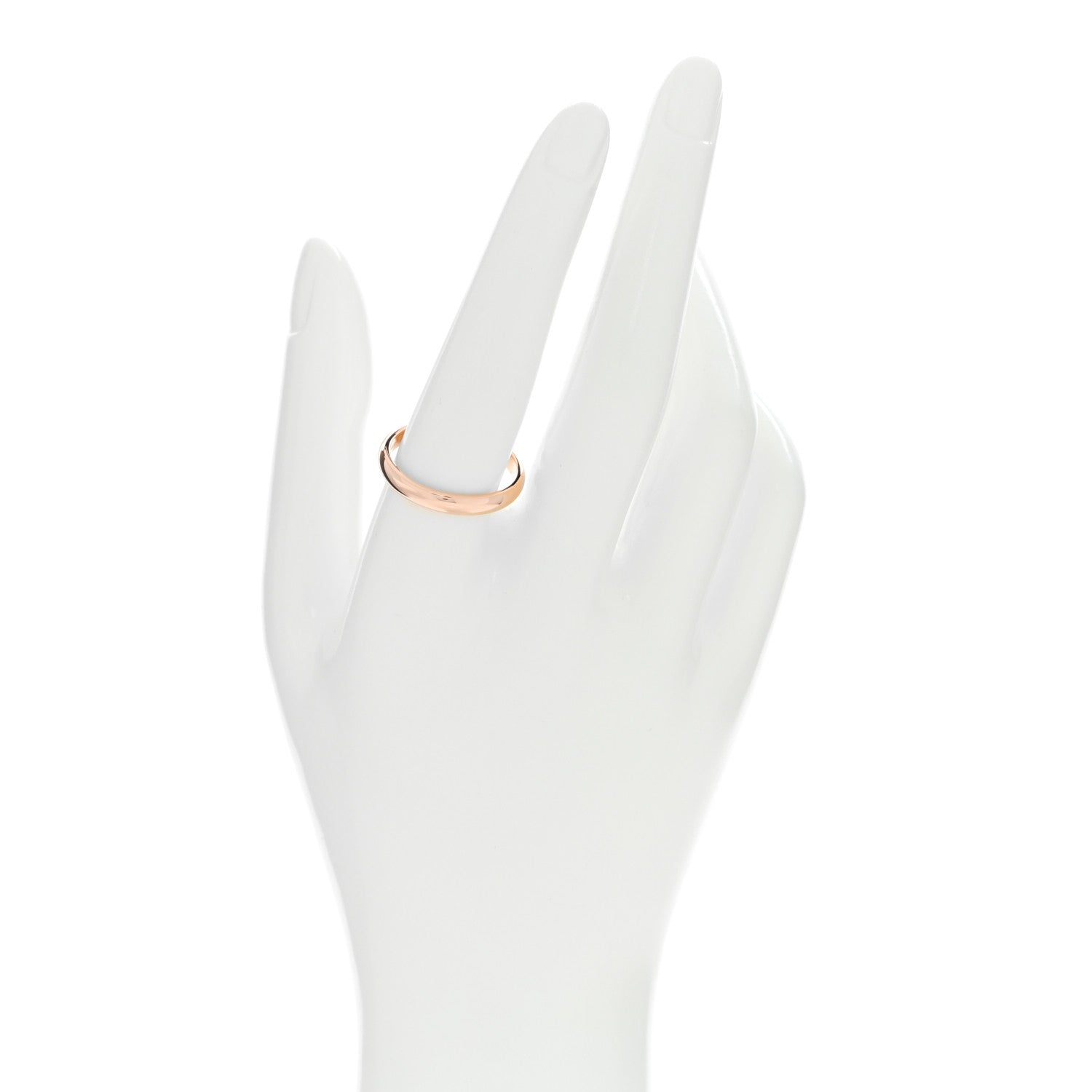 Cartier 18K Pink Gold 3.5mm 1895 Wedding Band Ring 61 9.5 2 of 5