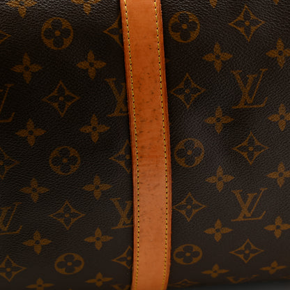 Louis Vuitton Monogram Keepall Bandouliere 55 9 of 14