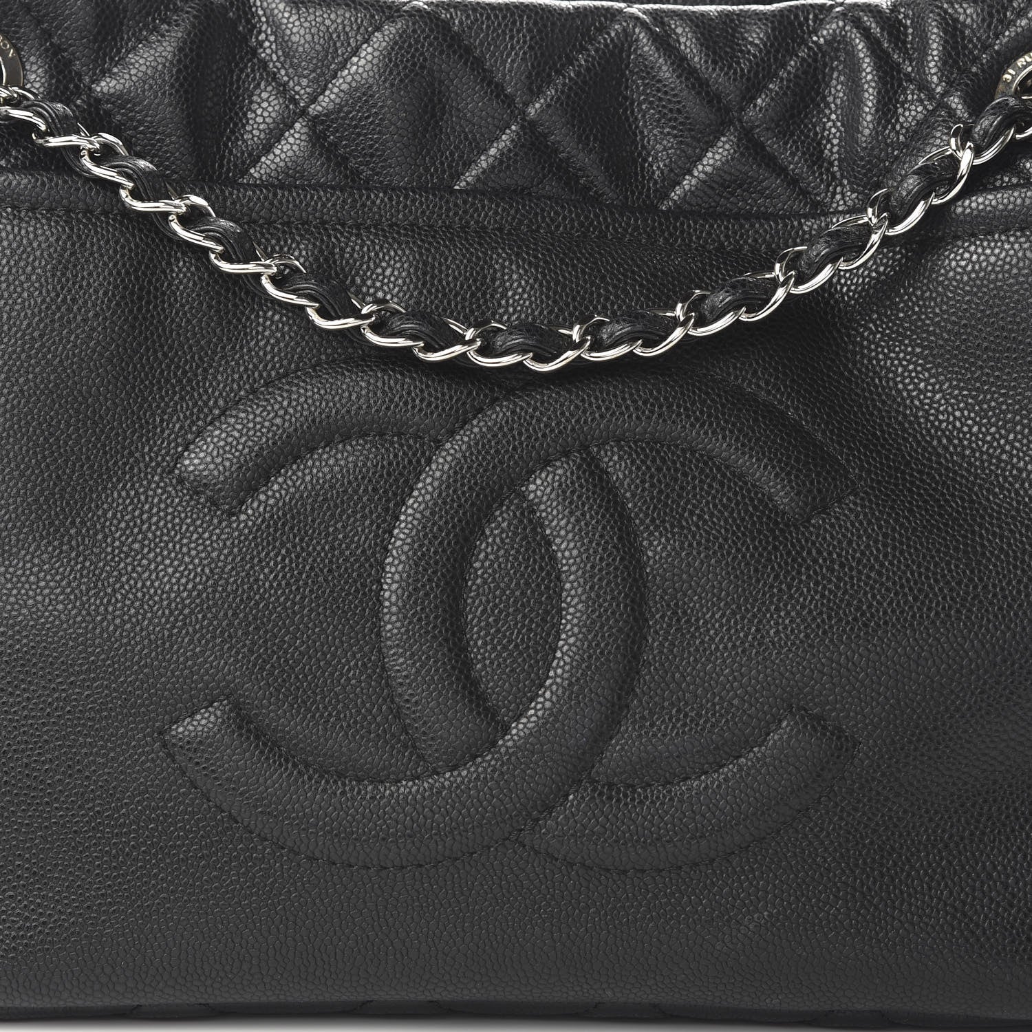 Chanel Caviar Timeless CC Soft Tote Black 10 of 12