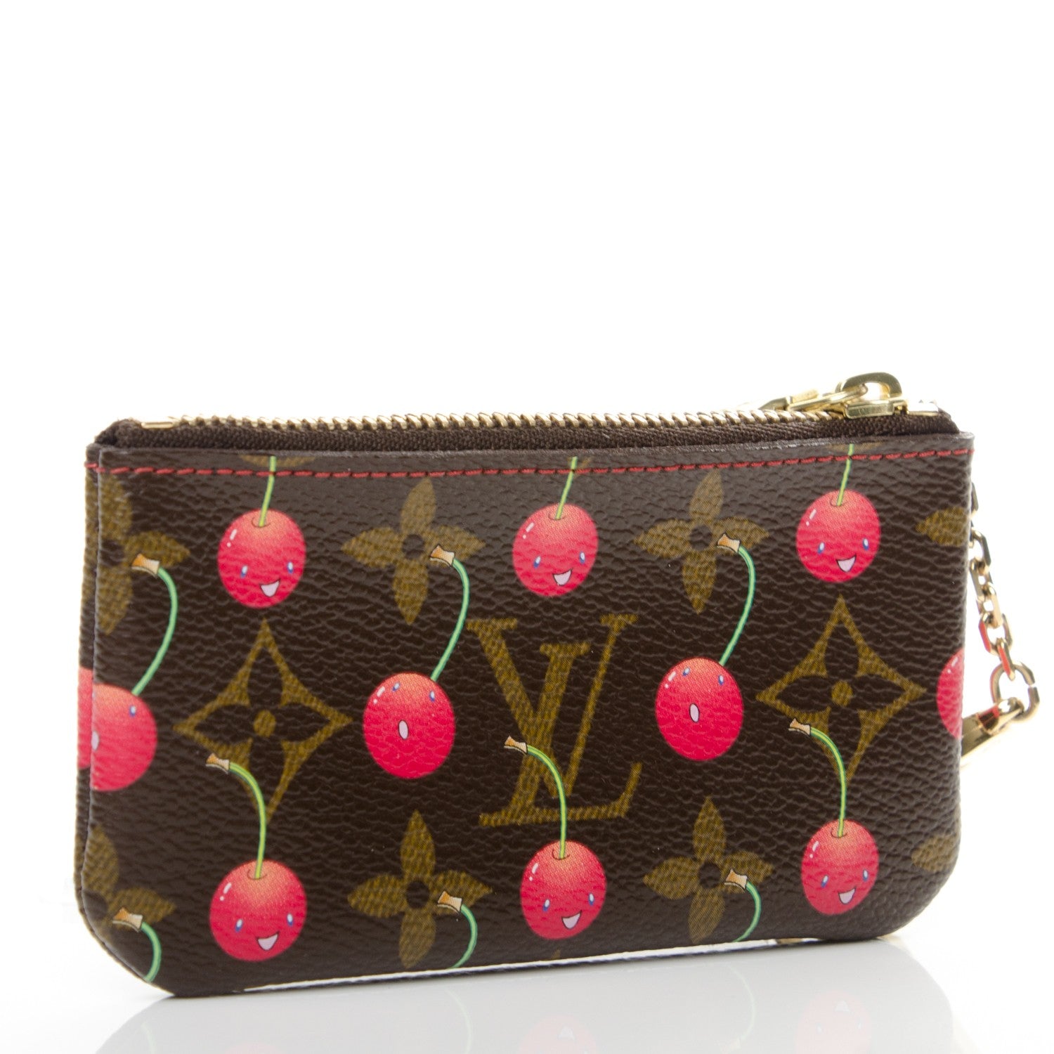 Louis Vuitton Monogram Cerises Key Pouch 3 of 7