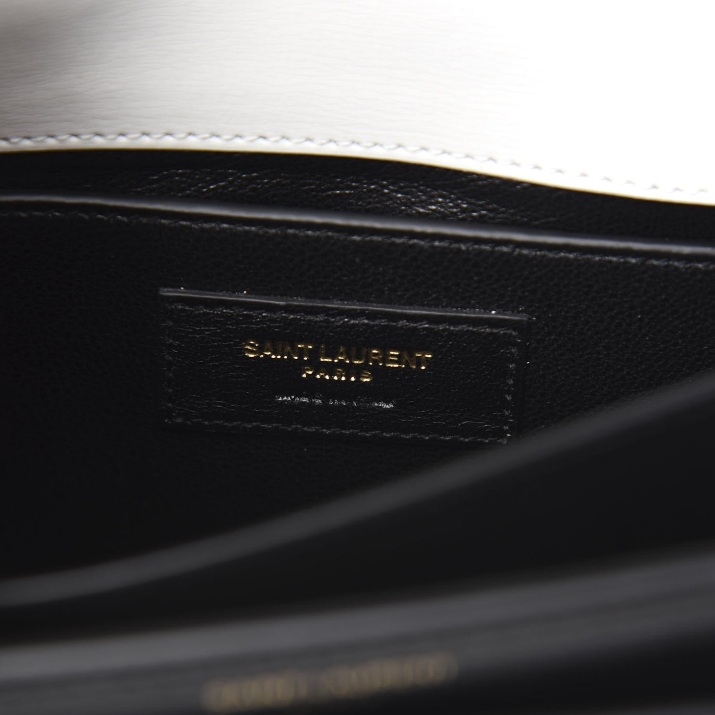 Calfskin Bi-Color Medium Monogram Sunset Black Pearl White
