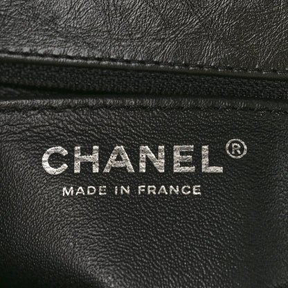 Chanel Aged Calfskin Chevron Quilted 2.55 Reissue Mini Flap So Black 10 of 19