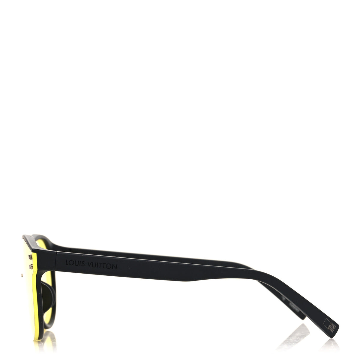 Louis Vuitton Monogram Waimea Sunglasses Z1887E Yellow 3 of 6