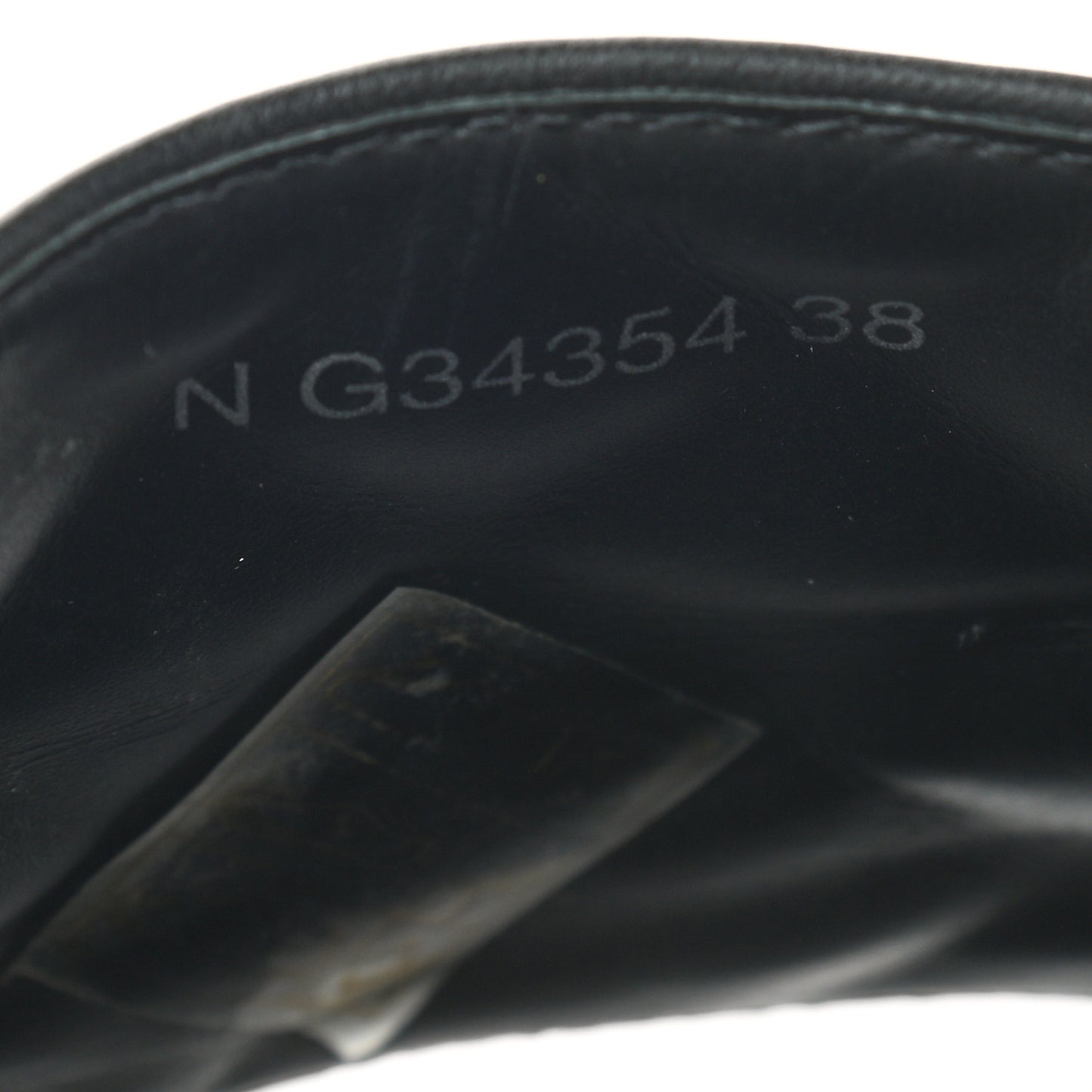 Lambskin Quilted CC Mules Sandals 38 Black