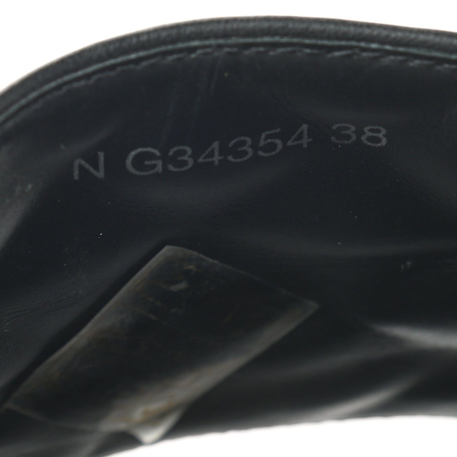 Chanel Lambskin Quilted CC Mules Sandals 38 Black 8 of 8