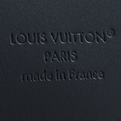 Louis Vuitton Calfskin Monogram Shadow Pocket Organizer Navy Blue White 6 of 6