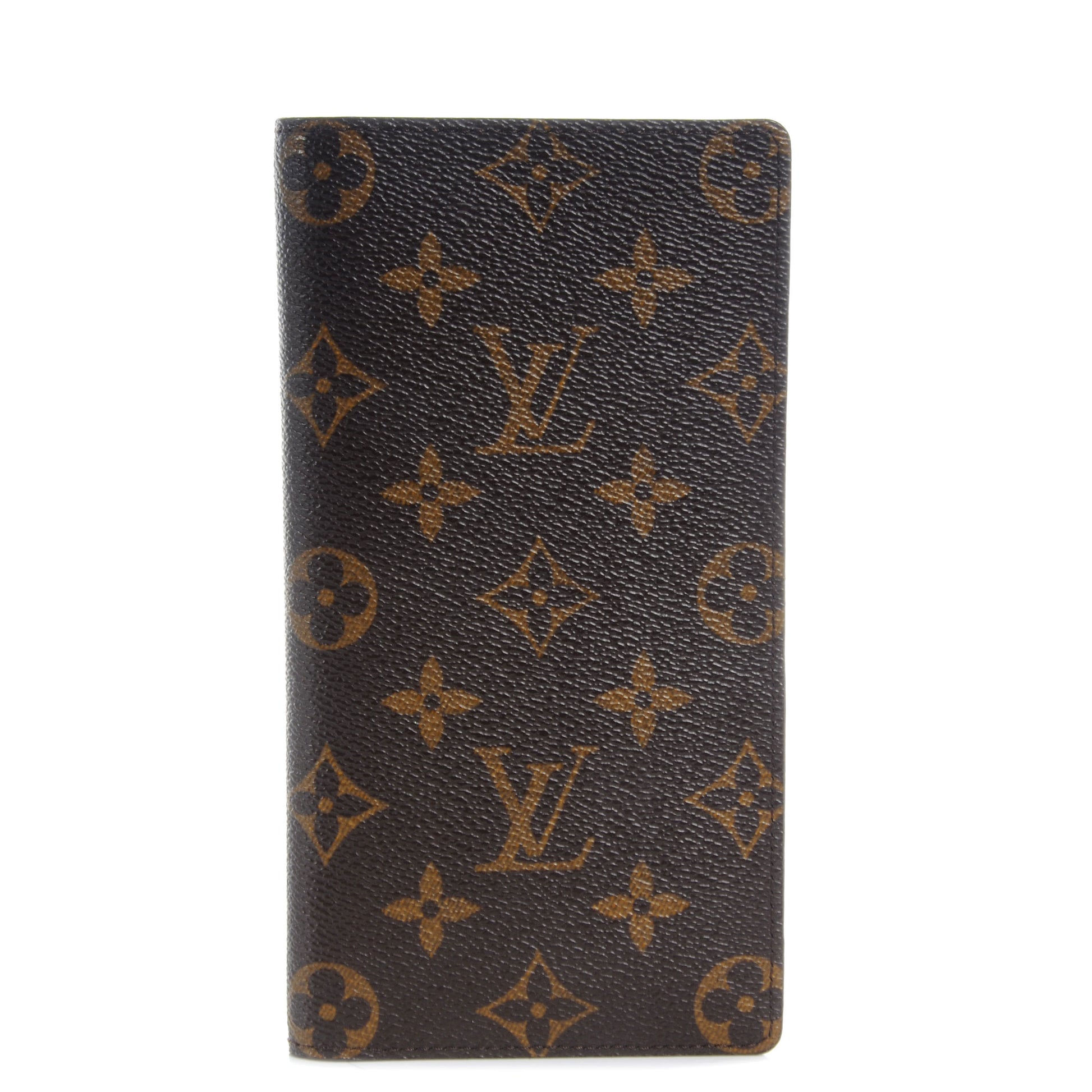 Louis Vuitton Monogram Porte Valeurs Checkbook Wallet 1 of 7