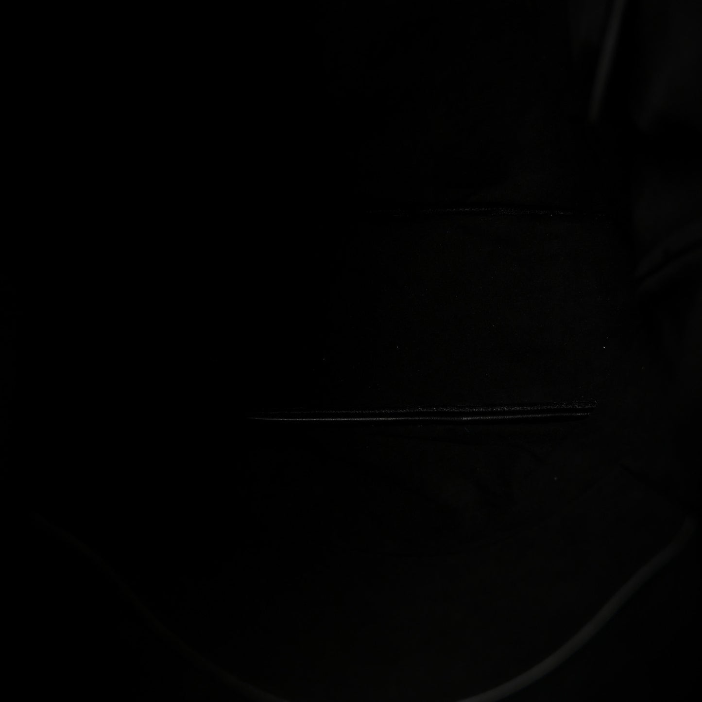 Calfskin Ring Tote Black Brown