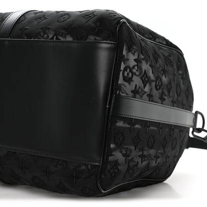 Louis Vuitton Monogram See Through Keepall Bandouliere 50 Black 8 of 8