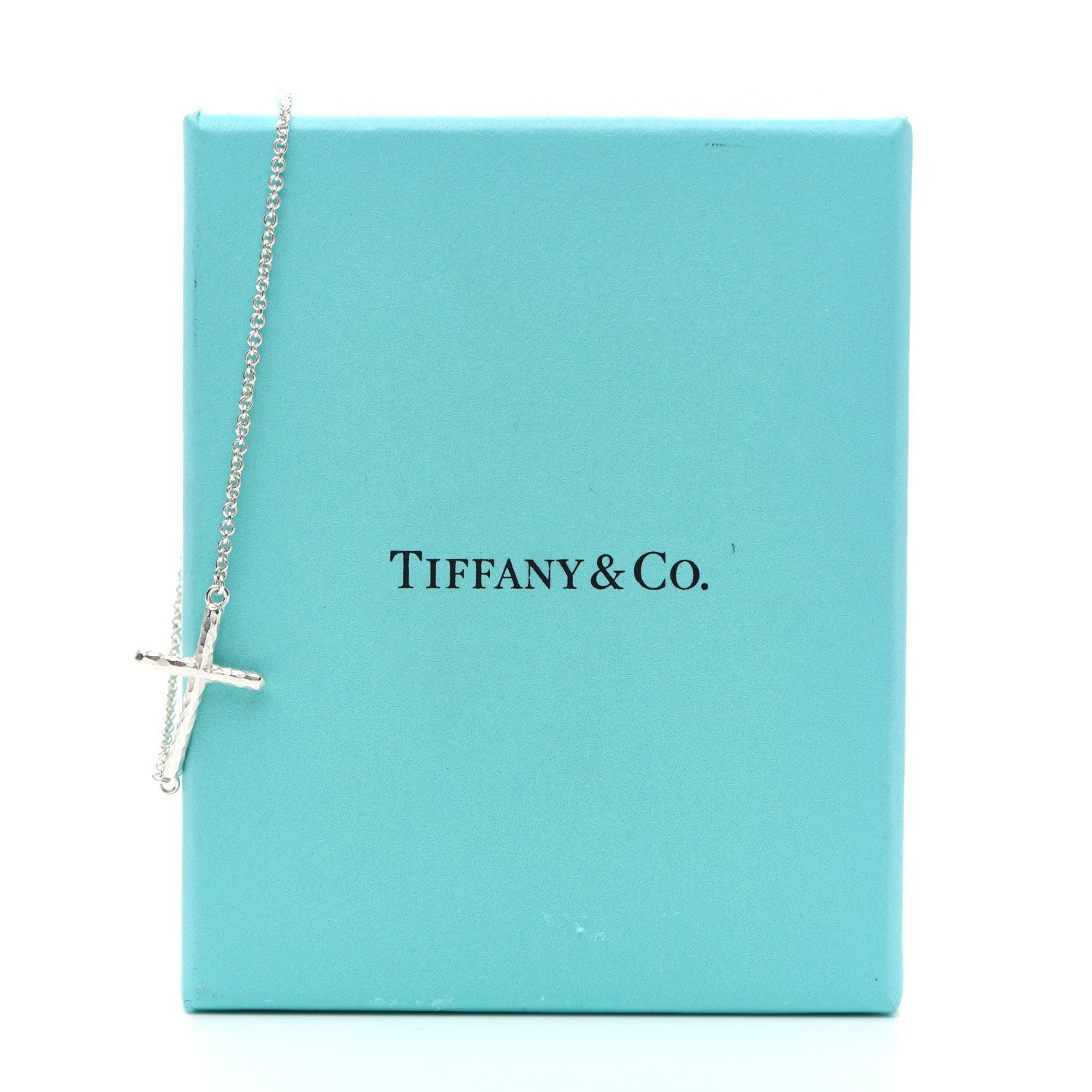 Tiffany Sterling Silver Paloma Picasso Hammered Cross Bracelet 4 of 4