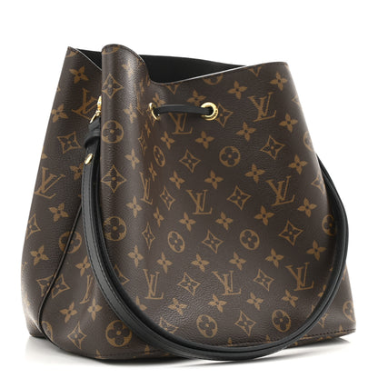 Louis Vuitton Monogram Neonoe MM Black 3 of 12