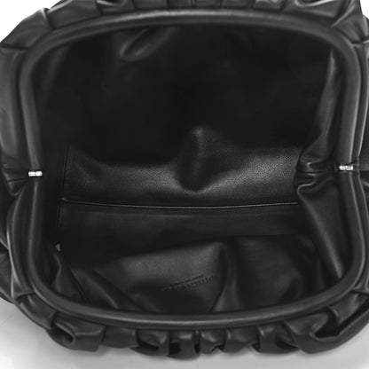 Bottega Veneta Smooth Butter Calf The Pouch Oversized Clutch Black 5 of 10
