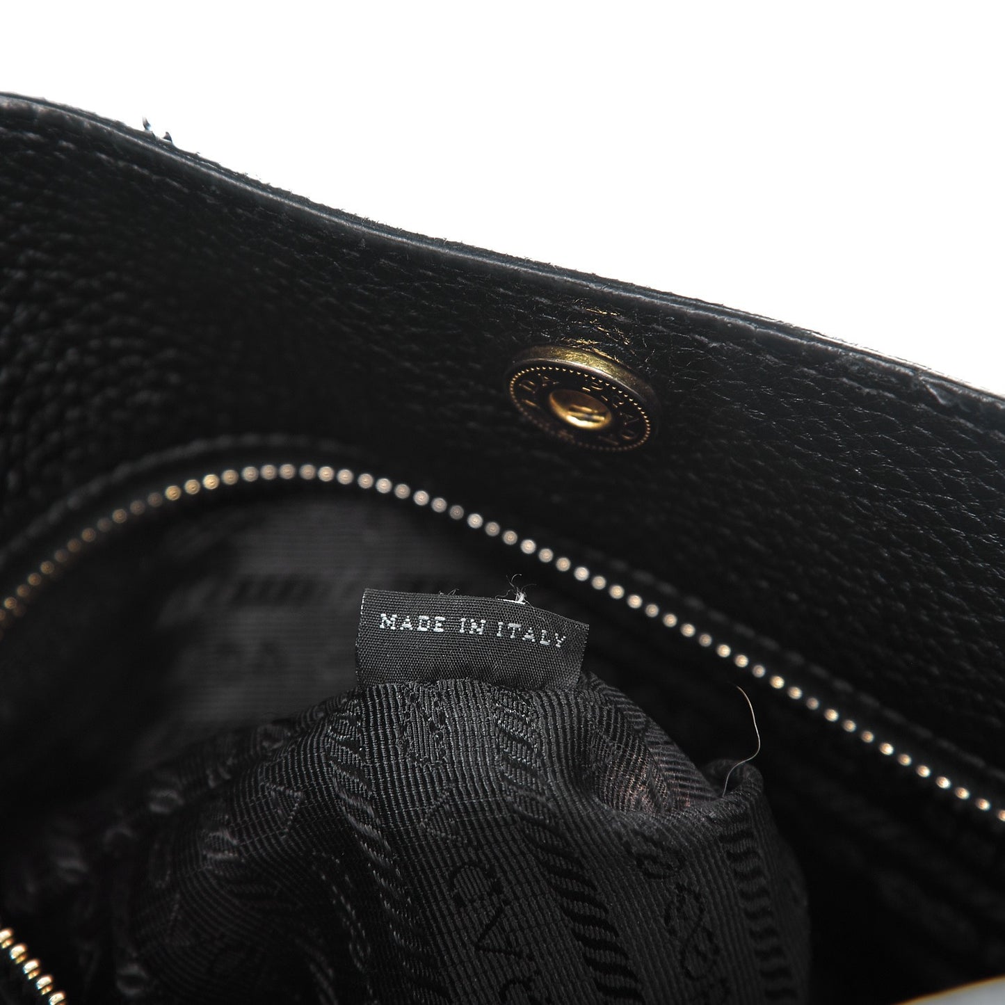 Deerskin Shoulder Bag Black