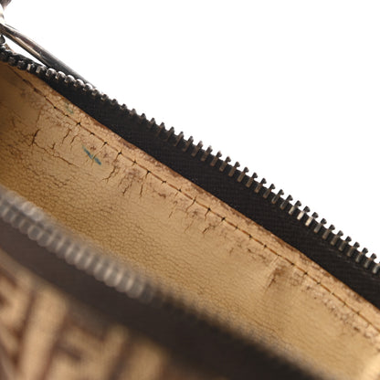Fendi Zucchino Pochette Dark Brown 10 of 15