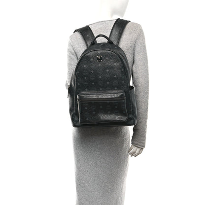 MCM Visetos Large Stark Backpack Black 2 of 10