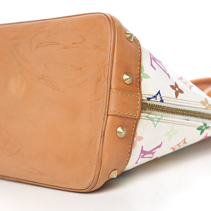 Louis Vuitton Monogram Multicolor Alma White 9 of 11