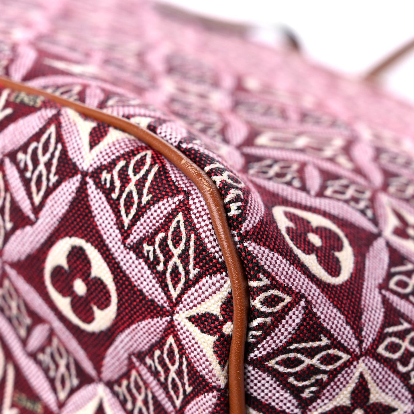 Jacquard Since 1854 Neverfull MM Bordeaux
