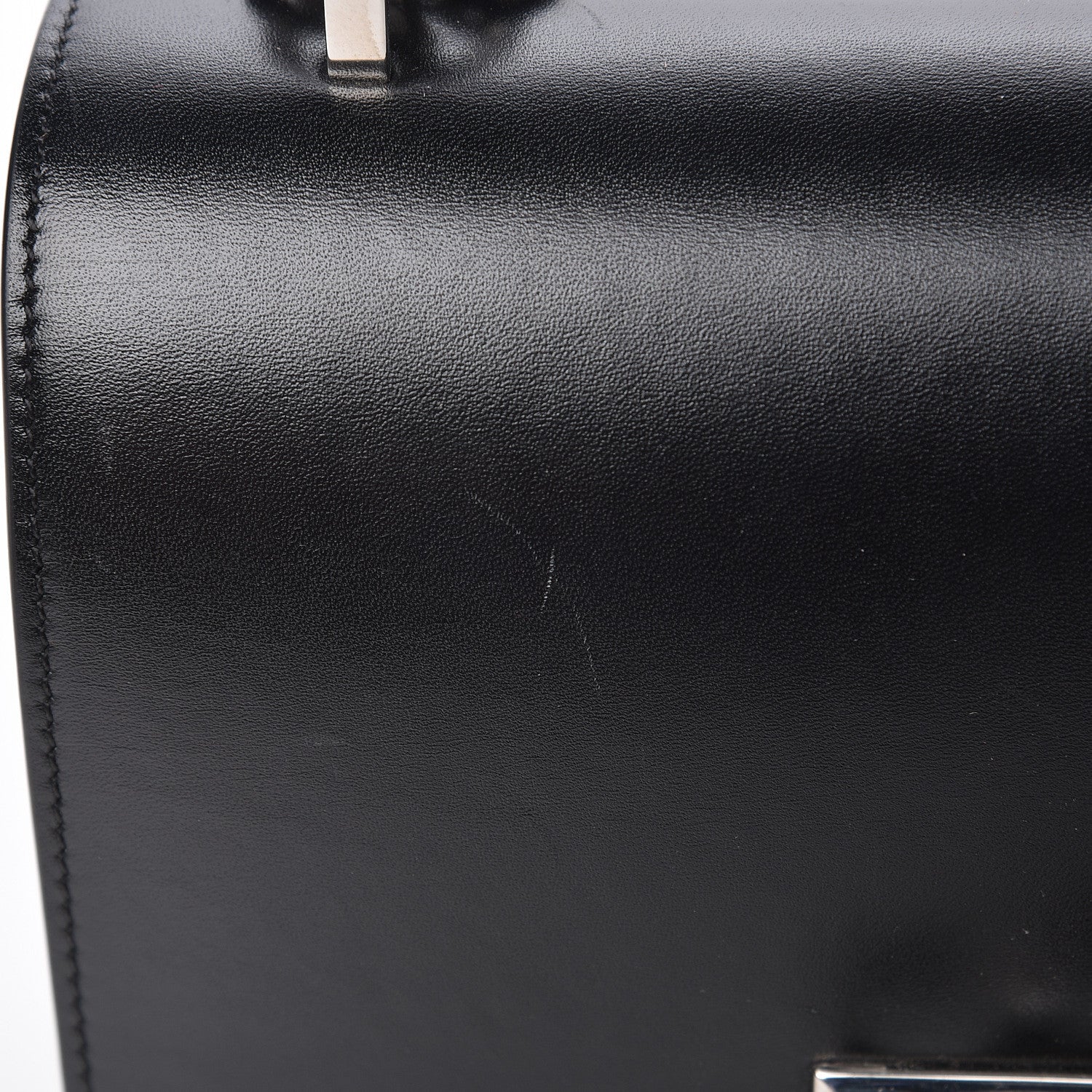Alexander McQueen Calfskin Knuckle Shoulder Bag Black 20 of 23