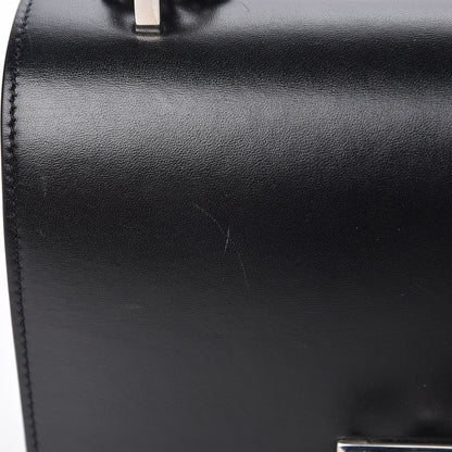 Alexander McQueen Calfskin Knuckle Shoulder Bag Black 20 of 23